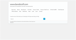 Desktop Screenshot of bondstuff.com